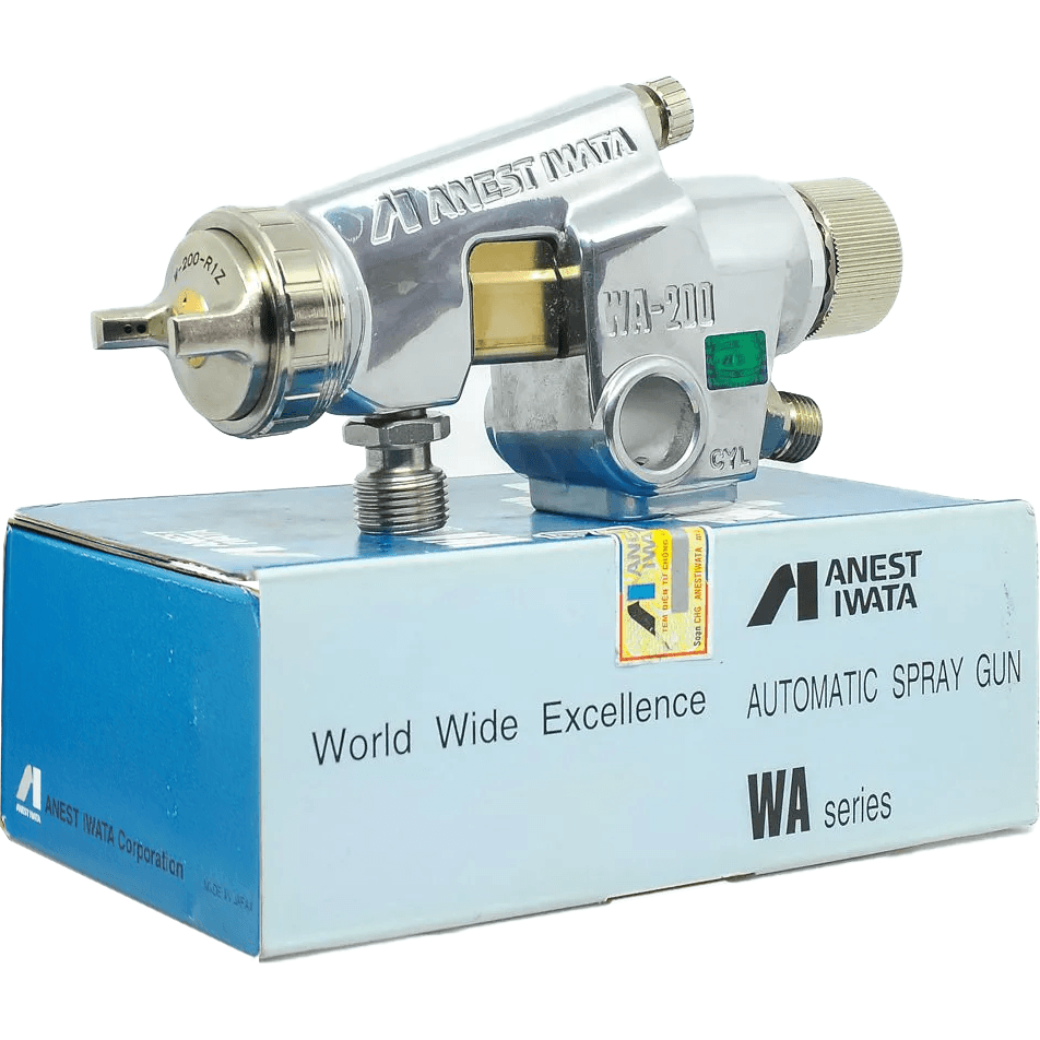 Anest Iwata WA-200-201ZP General Auto Paint Spray Gun (Large Ceramic) - KHM Megatools Corp. Anest Iwata WA-200-201ZP General Auto Paint Spray Gun (Large Ceramic) - KHM Megatools Corp.